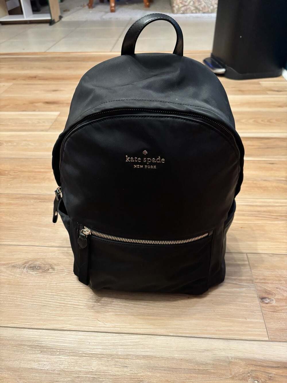 Kate Spade New York Chelsea Medium Nylon Backpack in Black